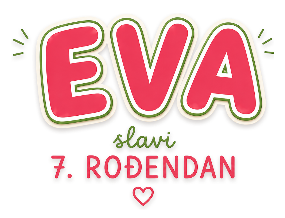 Eva slavi 7. rođendan